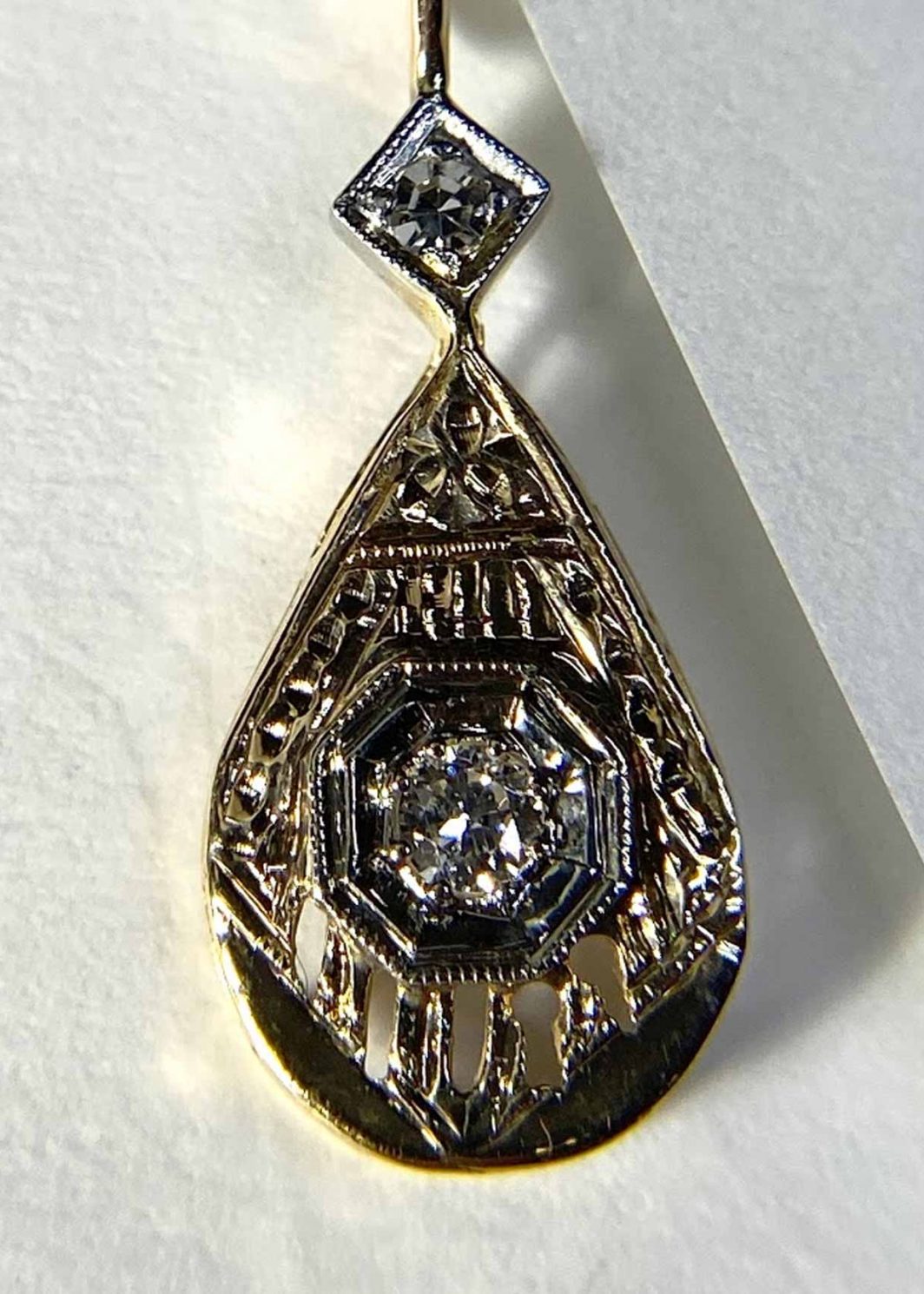 Antique Diamond Pendant